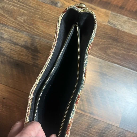 Vintage tapestry shoulder bag/purse - Picture 5 of 8